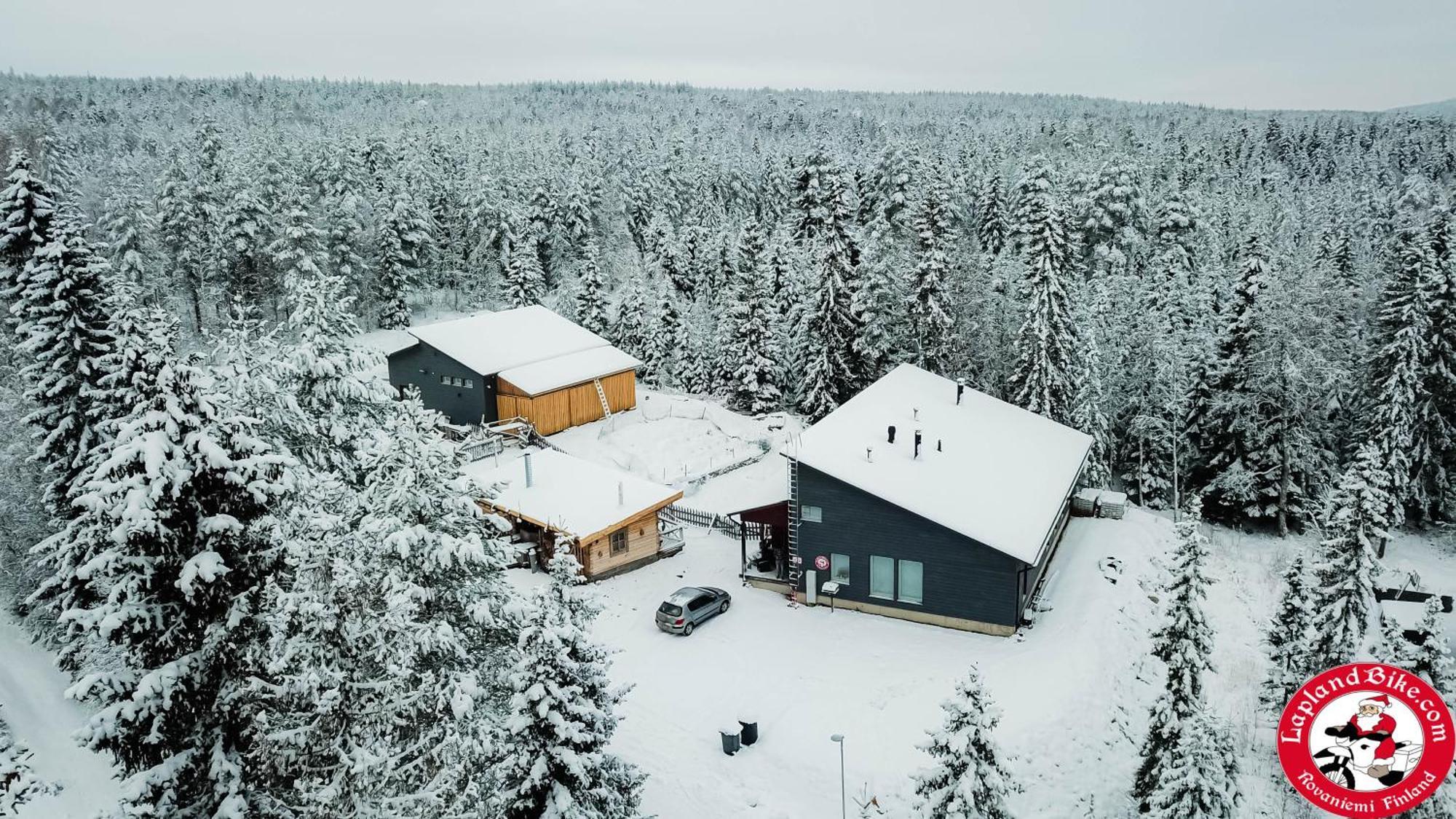 Laplandbike Apartment Arctic Circle โรวานิเอมิ ภายนอก รูปภาพ